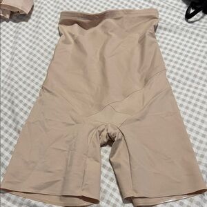 TC Women's Beige Bike Shorts